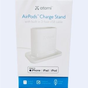 AirPods Earbuds Stand White - Charging Station For Case